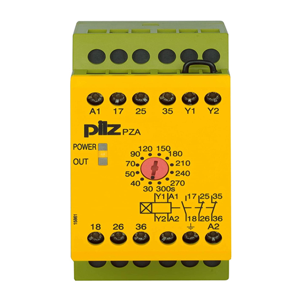 774026 | PILZ PZA 300/230VAC 1n/o 2n/c