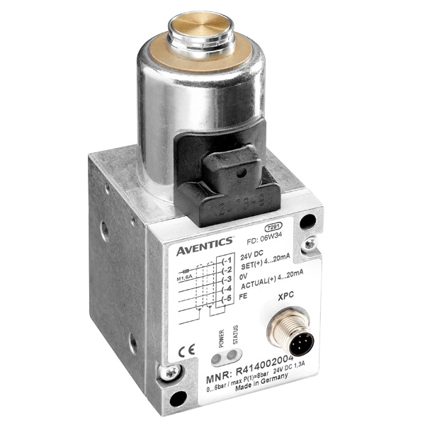 ED05-000-100-420-2DICA | AVENTICS™ Series ED05 Electropneumatic Pressure Regulator