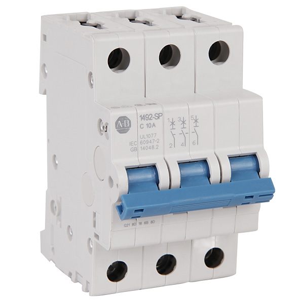 1492-SPM3D100 | Allen Bradley Miniature Circuit Breaker Supplementary Protector 10 A