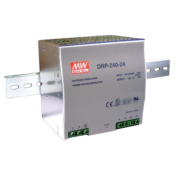 DRP-240-1 | Mean Well DIN Rail Power Supply