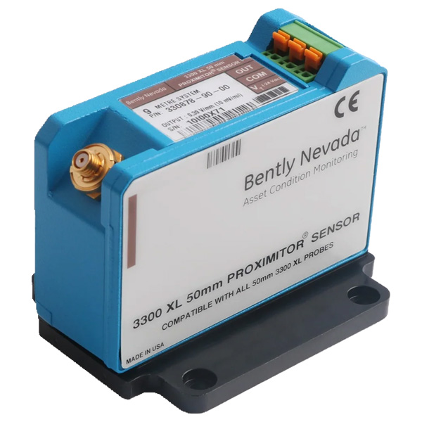 330878-90-CN | Bently Nevada 3300 XL 50 mm Proximitor Sensor