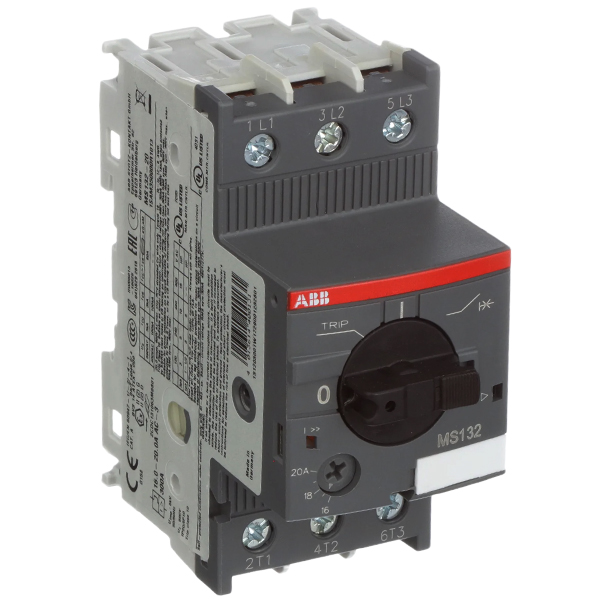 MS132-2.5 1.6-2.5A | ABB MS132 Manual Motor Starter