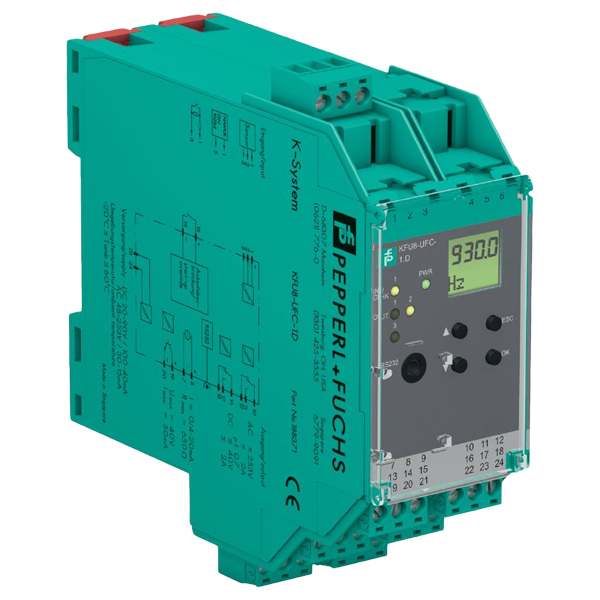 KFU8-UFC-1.D.FA | Pepperl+Fuchs Frequency Converter with Trip Values