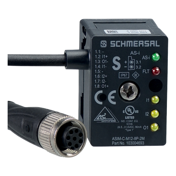 103004696 | Schmersal ASIM-C-M12-8P-0,5M