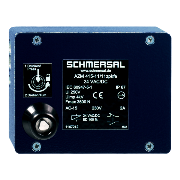 101192999 | Schmersal AZM 415-02/11ZPKFE 24VAC/DC