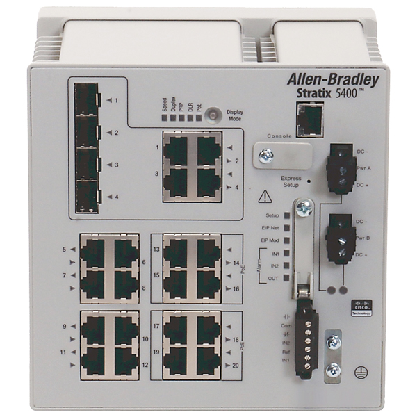 1783-HMS16TG4CGR | Allen Bradley Stratix 5400 Managed EtherNet Switch