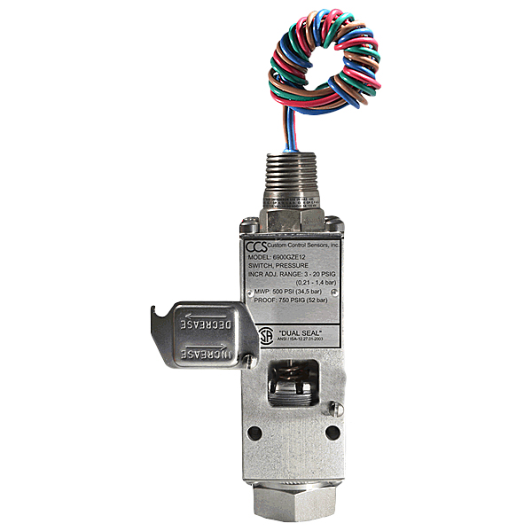 6900GZE20 | CCS Pressure Switch