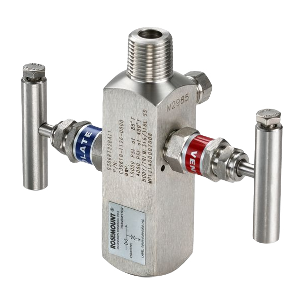 0306RT12AA11 | Rosemount™ 306 In-Line Manifold