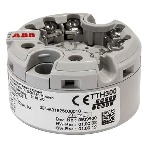 TTH300E1HBF | ABB TTH300 Head-Mounted Temperature Transmitter