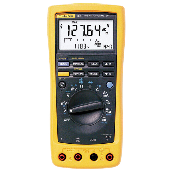 Fluke 187 Handheld Digital Multimeter (Discontinued - Obsolete)